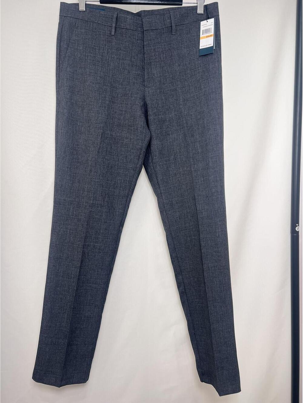 Perry Ellis Dress Pants Men's Slim Fit 33 x 30 NEW